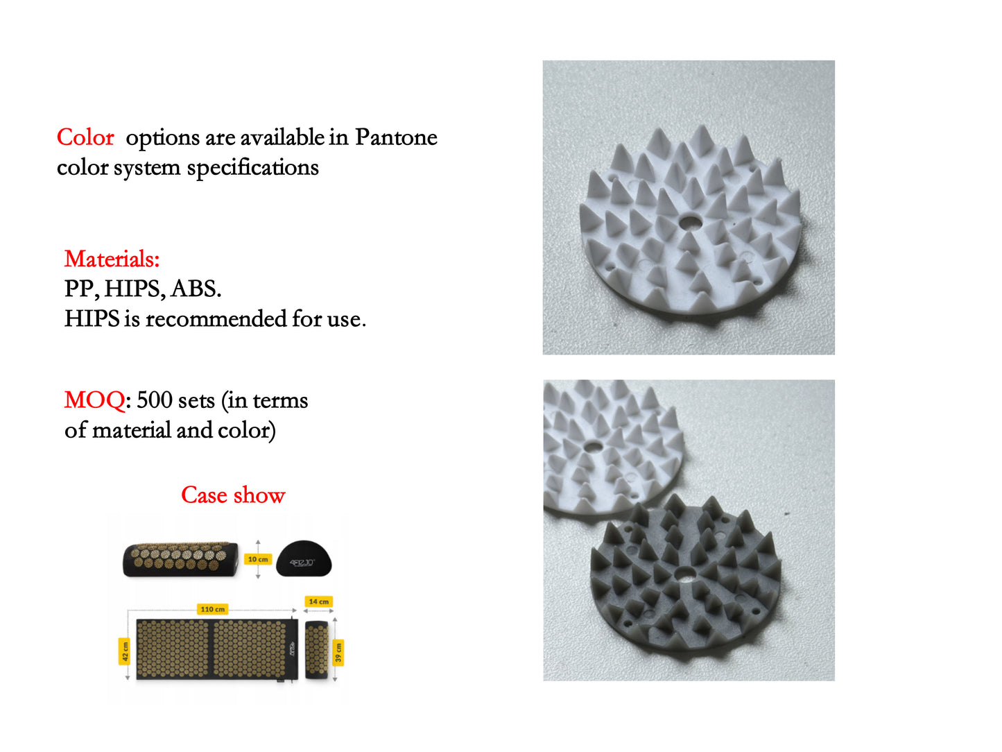 Four types of spikes