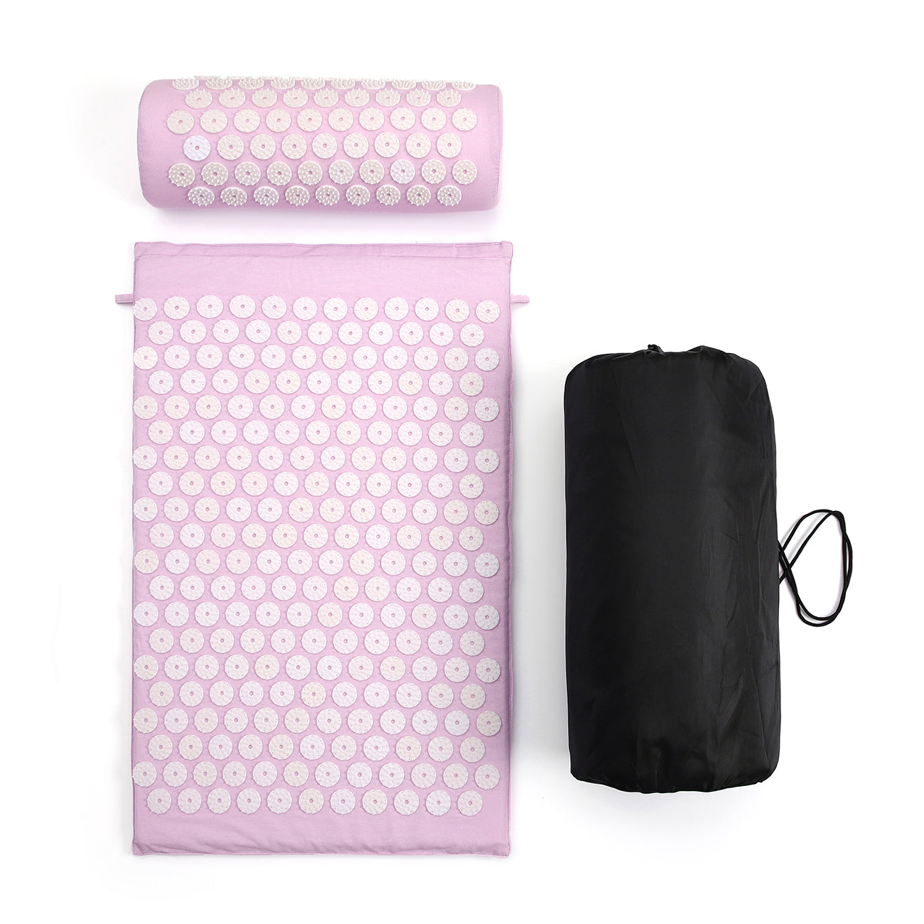 ACUPRESSURE MAT AND PILLOW SET 68*42*2CM FREE STORANGE BAG