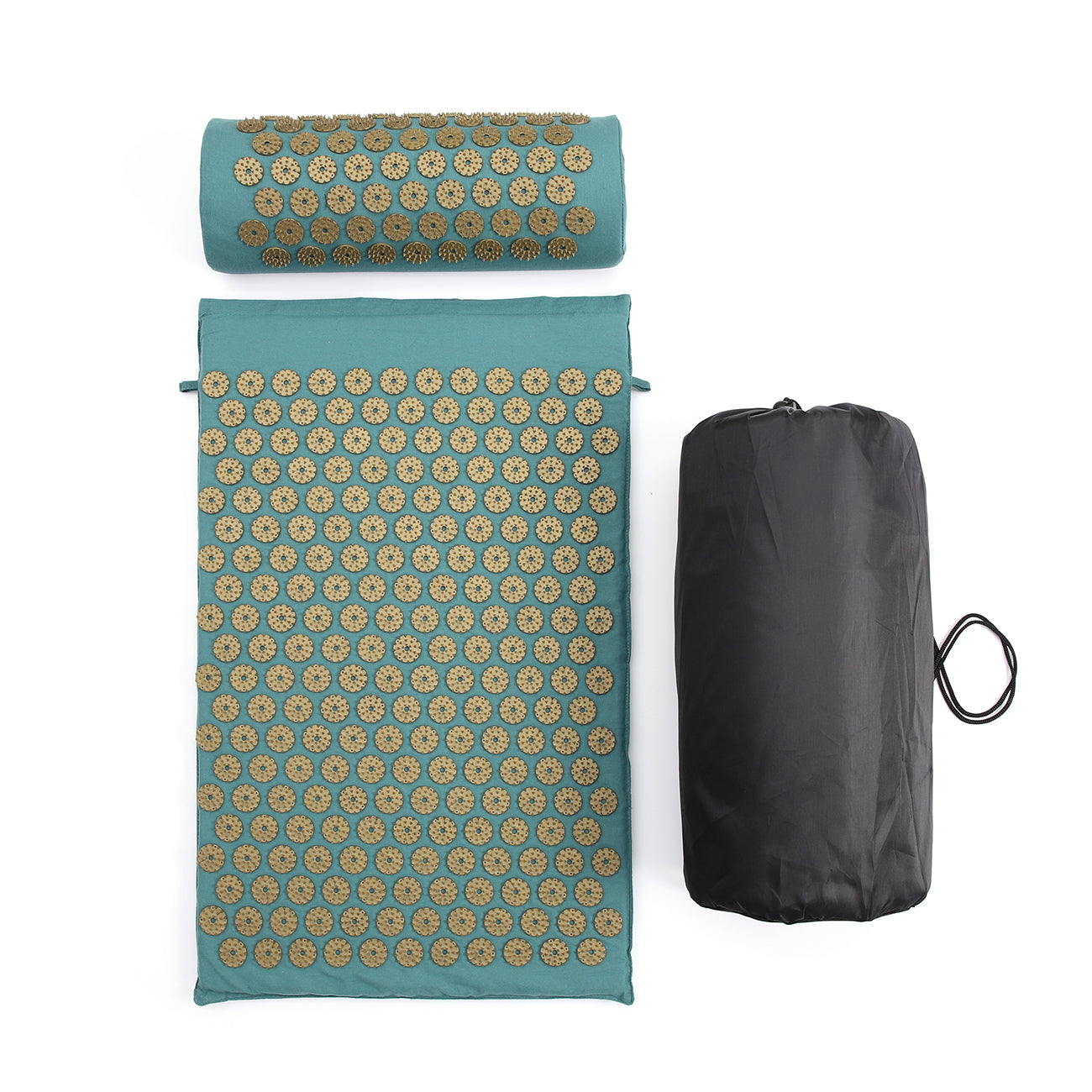 ACUPRESSURE MAT AND PILLOW SET 68*42*2CM FREE STORANGE BAG