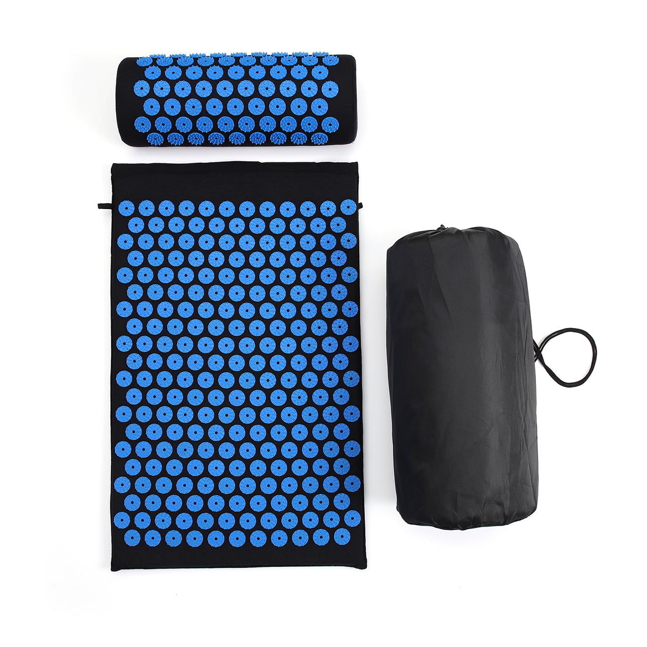 ACUPRESSURE MAT AND PILLOW SET 68*42*2CM FREE STORANGE BAG