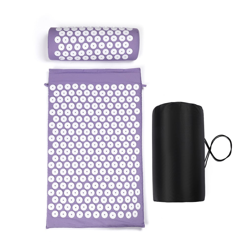 ACUPRESSURE MAT AND PILLOW SET 68*42*2CM  FREE STORANGE BAG