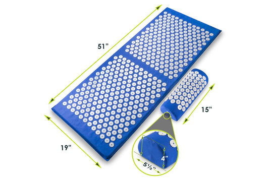 FULL BODY ACUPRESSURE MAT AND PILLOW SET